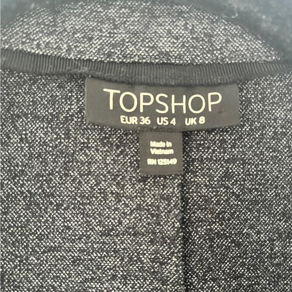 Topshop open front blazer - Picture 5 of 6